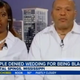 Charles and Te'Andrea Wilson, whose church refused to marry them because they are black (WPTV)